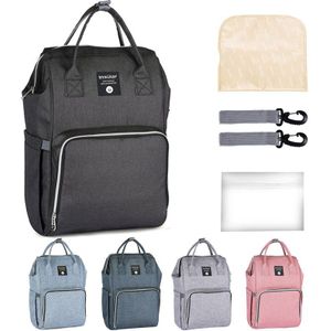 Luiertassen Met Kinderwagen Bandjes Luier Rugzak Mummy Grote Capaciteit Bag Mom Baby Multifunctionele Waterdichte Outdoor Reizen