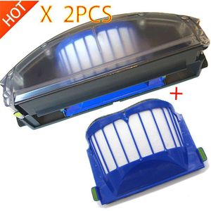 Vervanging Vuilnisbak Onderdelen Dust Collectebus Grijs Compatibel iRobot Roomba 500 600 Series Stofzuiger Replenishment Stof