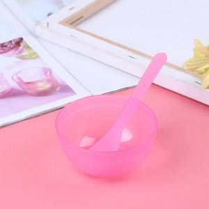 2 in 1 DIY Gezichtsmasker Mengkom Lepel Stok Borstel Gezichtsverzorging Set Vrouwen Facial Schoonheid Professionele Kits Gereedschap