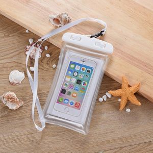 Universele 6.3 Inch Waterdichte Airbag Mobiele Telefoon Tas Zwemmen Telefoon Geval Xiaomi Iphone Samsung Gebruik In Zwemmen Duiken Surfen Strand