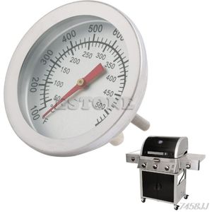 50-500C Rvs Bbq Barbecue Roker Grill Thermometer Temperatuurmeter Voedsel Termometers Outdoor Barbecue Tool
