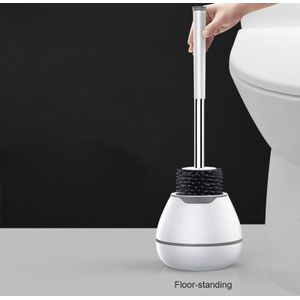 Wc Tpr Zachte Siliconen Wc Borstel Met Verborgen Pincet Wc Borstel En Beugel Set Schoonmaken Tool Badkamer Schoonmaken Set