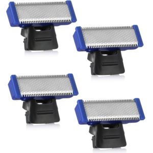 Elektrische Scheermes Scheerapparaat Hoofd 3 In 1 Haar Trimmer Mannen Scheerapparaat Elektrische Oplaadbare Blade Trimmer Edger Micro-1/2/4Pcs