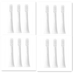 6/12Pcs Opzetborstels Voor Xiaomi Mijia T100 Mi Smart Electric Vervangende Opzetborstels