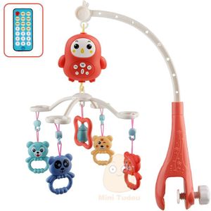 Baby Mobiele Rammelaars Speelgoed 0-12 Maanden Voor Baby Pasgeboren Wieg Bed Bel Peuter Rammelaars Carrousel Voor Babybedjes Kinderen muzikaal Speelgoed