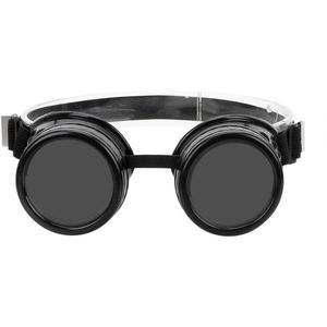 Forauto Moto Goggles Verstelbare Vintage Eyewears Lassen Punk Gothic Zonnebril Retro Zonnebril Steampunk Bril