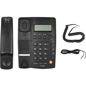 Telefon Bureau Telefoon Telefooncontactpersoon Telefoon Draadgebonden Telefoon Vaste Lcd Display Caller Id Volume Verstelbare Rekenmachine Wekker