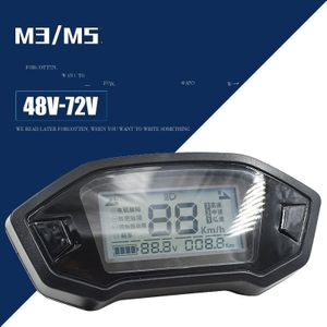 Elektrische Voertuig Accessoires LCD Meter Kilometerstand M3 M5 48 v 60 v 72 v Snelheidsmeter Elektriciteit Display