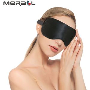 Slapen Oogmasker Pure Zijde Zacht En Comfortabel Eye Patch Voor Vrouwen Mannen Slapen Aid Bandage Blindfold Eye schaduw