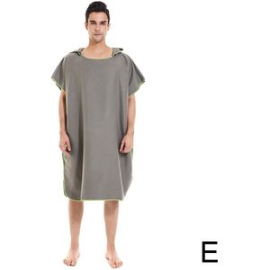 Microfiber Snel Droog Wetsuit Veranderende Gewaad Poncho Handdoek Kap Voor Zwemmen, Strand Strand, Met Surf Lichtgewicht, poncho P2D7