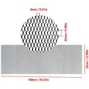 Kap Mesh Grill Vent Protector Universal Zwarte Buitenkant Decor Vervanging