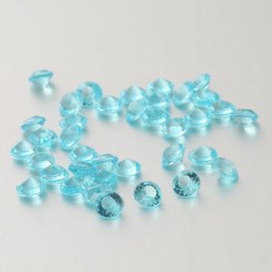 Sky Blue 2000 Pcs 4.5Mm Bruiloft Decoratie Scatter Tafel Faux Diamond Acryl Confetti