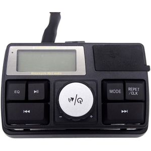 1 Set Universele Motorfiets Waterdichte Usb Audio Radio Motor Fm MP3 Stereo Versterker Alarmsysteem Speaker Voor Harley Honda