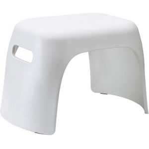 Plastic Wit Kind Krukje Voor Jongens &amp; Meisjes, dikker Toilet Training Stap Kruk Met Side Grip Voor Kids, 33x20x21cm