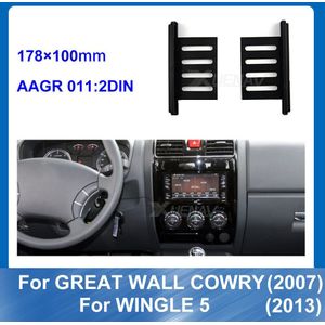 Autoradio Fascia Voor Grote Muur Cowry 2007 Wingle 5 Car Installatie Frame Kit Dvd Inbouwen Frame Dash Kit voor Grote