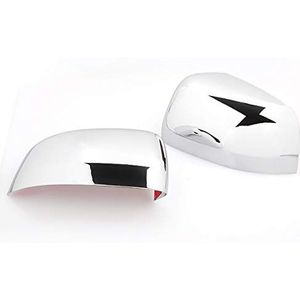 Chrome Top Half Side Mirror Cover Voor Dodge Durango & Jeep Grand Cherokee