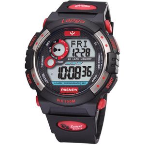Top Brand Pasnew Horloges Mannen Sport Horloges Led Digitale Elektronische Horloge 100M Waterdicht Duikhorloge Running Fitness Horloge