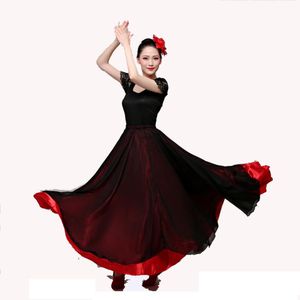 Gypsy Flamenco Dans Rok Spaanse Dans Kleding Vrouwen Prestaties Jurk Buikdans Kostuums