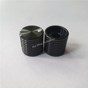 5Pcs Aluminium Knop Potentiometer Knop 17*17*6Mm Raster Potentiometer Cap Volume Knop Switch Cap Encoder voor Versterker