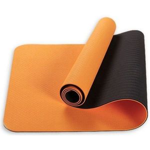 Fitness Matten Voor Yoga Tpe Antislip Matten Pads Voor Pilates Gym Training Exercise Pad Dubbele Laag Vrouwen Yoga Mat accessoires