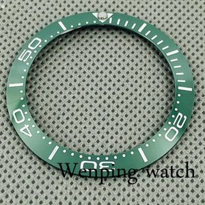 40Mm Groen/Blauwe Keramische Bezel Insert Fit 43Mm Horloge Case Mens Horloge Bezel