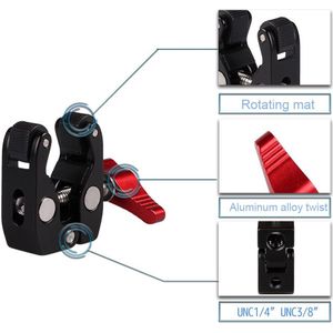 Flash Bracket Super Klem Magic Arm Camera Telefoon Clip Multifunctionele Accessoires Holder Mini Statief Bal Mount Draagbare Universele