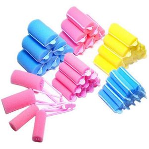 Ic Spons Foam Kussen Hair Styling Rollers Ular Schuim Zachte Spons Haar Roller Hair Curler Roller (2.0Mm)