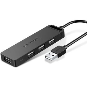 Interventie 4-Port Usb Hub 3.0 2.0 Ultra Slim Data Hub Type-C Hub Voor Macbook, mac Pro/Mini, Imac, Oppervlak Pro, Xps, Notebook Pc, Usbc Hub