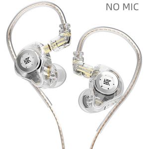 Kz Edx Pro Bedrade Koptelefoon In Ear Metal Hifi Bas Oordopjes Hoofdtelefoon Met Microfoon Sport Noise Cancelling Monitor Headset