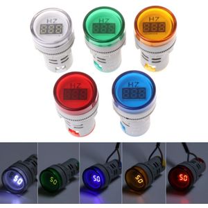 22Mm Hertz Ac Frequentie Meter Led Digitale Display Indicator Signaal Lamp Verlichting