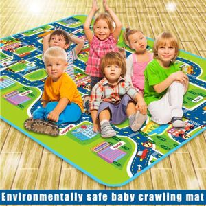 Baby Creeping Matten Milieuvriendelijke Dampdichte Stad Pathway Patroon Speelkleed Voor Peuters YH-17