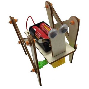 Saizhi Elektronische Kruipen Robot Hond Speelgoed Voor Kinderen DIY Gemonteerd Model Technologie Wetenschap Experiment Educatief Speelgoed Voor Kind
