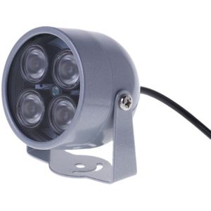 4 LED Infrarood Night Vision IR Light illuminator Lamp Voor IP CCTV CCD Camera