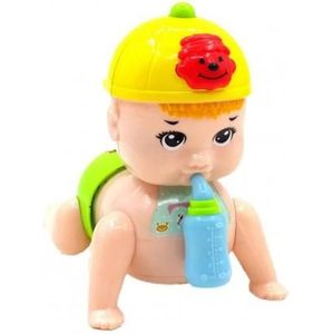 Kruipen Speelgoed Met Zuigfles Intelligentie Ontwikkeling Niet Giftig Crawl Baby Pop Speelgoed Voor Peuters Early Onderwijs Cognitie
