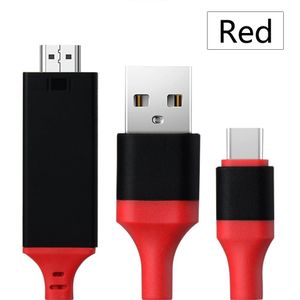 Type C Hdmi Kabel Usb C Naar Hdmi Thunderbolt 3 Voor Samsung Galaxy S9 S8 Plus Note8 Huawei Mate 10Pro p20 USB-C 4K Hdmi Adapter