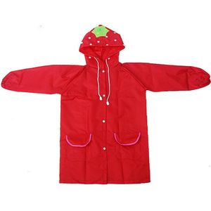Cartoon Kinderen Waterdichte Herbruikbare Hooded Regen Jas Meisjes Jongens Print Mode Regenjas Kids Bescherming Regenkleding Kleding
