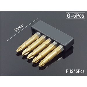 Hex Shank Kruis Schroevendraaier Bits Phillips Elektrische Driver Handgereedschap Magnetische Schroevendraaier Boor Set S2 PH00 PH1 PH2