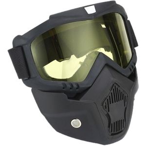 Beschermende Bril Winddicht Eyewear met Masker Bril Off-Road Helm Moto Bril voor Motorfiets Ski Skate Snowboard