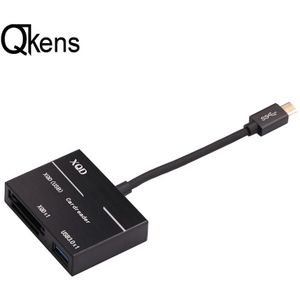 Professionele Type C Naar Usb 3.0 Voor Sd Sdhc Geheugenkaart Xqd Kaartlezer Otg Adapter Voor Macbook Laptop Pc voor Sony Voor Lexar