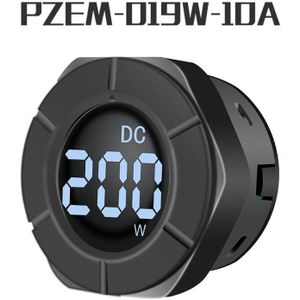 Dc 0-300V Ronde Lcd Power Meter Wattmeter 10A 100A 3000W 30kW Auto Power Gauge