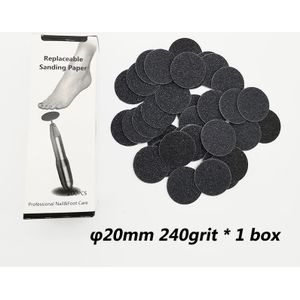 Nail Care Tools Matel Disc Shaft Houder 20Mm Vervanging Schuurpapier Polijsten Gel Verwijder Gereedschap Pedicure Manicure Boren