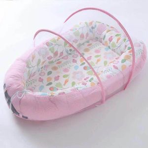 Baby Alcofa Nest Bed Draagbare Wieg Reizen Bed Baby Peuter Katoen Cradle Opvouwbare Reiswieg Voor Pasgeboren Baby Wieg Bumper