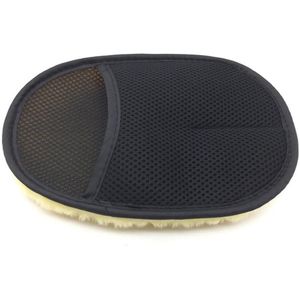 Auto Styling 15*24Cm Automotive Auto Reiniging Auto Brush Cleaner Wol Zacht Auto Wassen Handschoenen Reinigingsborstel Motorfiets wasmachine Zorg