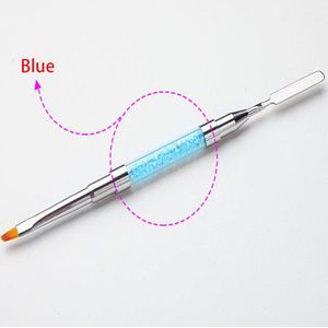 Manicure Borstels Voor Nail Art Schilderij Tekening Borstels Puntjes Manicure Crystal Nagelborstel Gel Vernissen Gereedschap