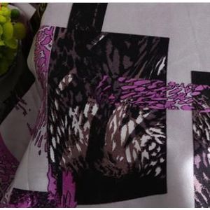 150 cm stretch satijnen stof meter luipaard print jurk sjaal stof polyester stof materiaal print chinese stoffen