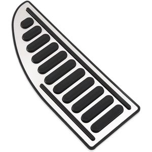 Auto styling, geen Boor en Antislip Voetsteun Pedaal Pad Sticker Voor Ford Focus 2 focus 3 Focus 4 Fiesta Mondeo Fusion Kuga Escape