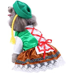 Hond Doek Kostuum Funny Pet Jurk Magic Matrozenpakje Kerst Uniform Hoed Halloween Party Fancy Dress Cosplay1