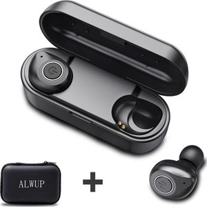 TWS Bluetooth 5.0 Bluetooth Oortelefoon Draadloze Hoofdtelefoon True wireless Stereo Handsfree 3D HIFI Sport Oordopjes voor Telefoon Met Mic