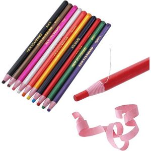 2 stuks China Markers 170mm Vet Potlood Peel off Wax Potlood voor China Glas Metaal Plastic