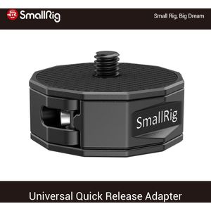 Smallrig Universele Quick Release Adapter Mount Op Mini Statief/Monopod Voor Zhiyun Crane/Dji Roin/Moza Gimbal stabilizer Rig 2714